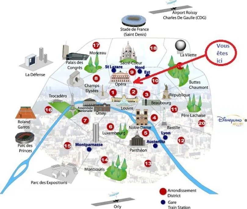 Ideal For Exploring Paris On Foot Daire